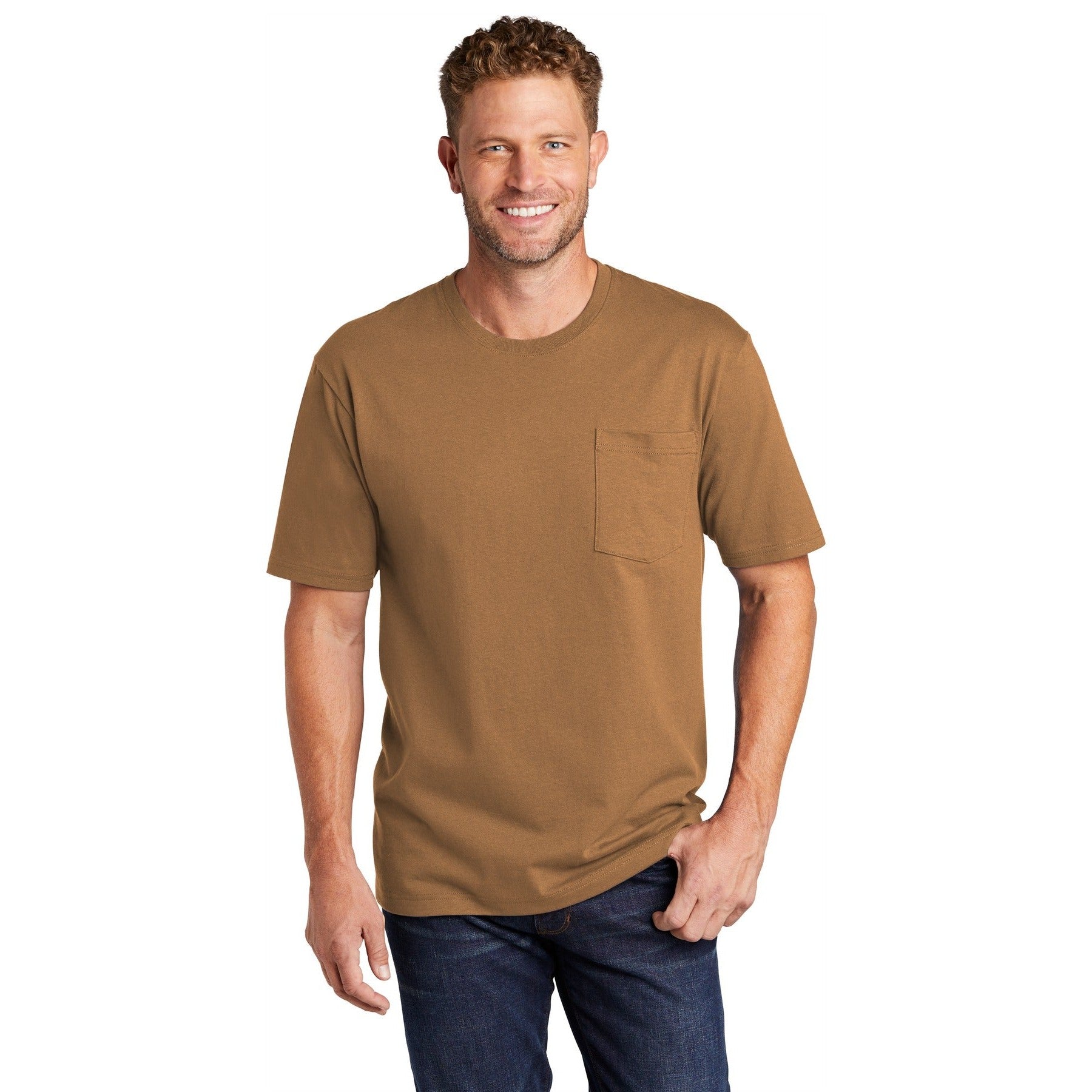 CornerStone-CornerStone ® Workwear Pocket Tee CS430-MedTech-3